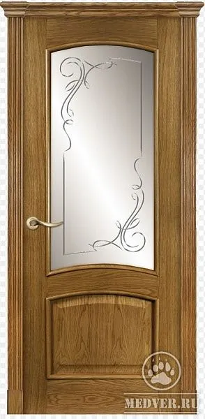 Межкомнатная филенчатая дверь-10