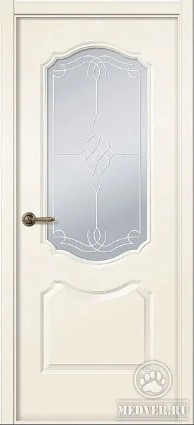 Белая межкомнатная дверь - 1