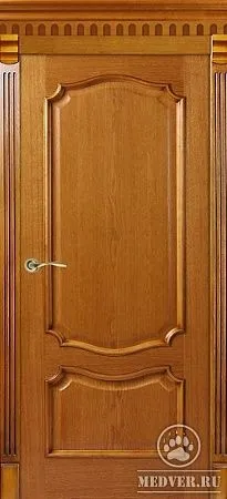 Межкомнатная дверь янтарный дуб - 4