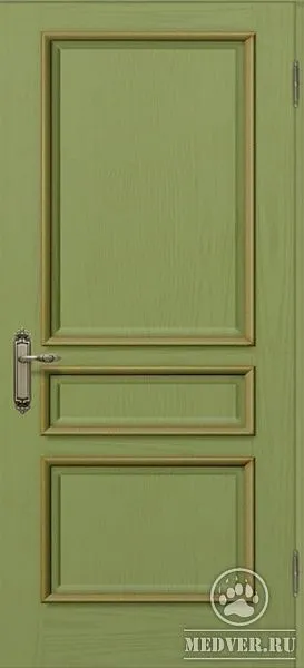 Межкомнатная дверь Зеленая - 3