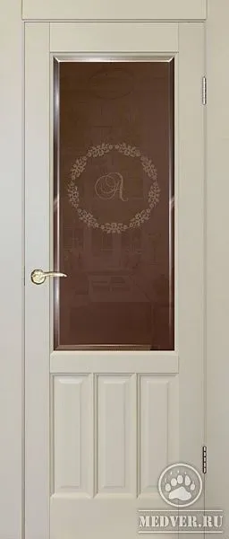 Межкомнатная дверь со стеклом 12
