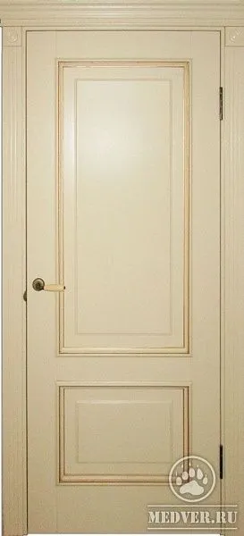 Межкомнатная дверь слоновая кость - 15