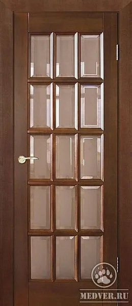 Межкомнатная дверь со стеклом 16