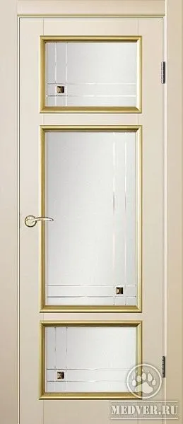 Межкомнатная дверь со стеклом 18