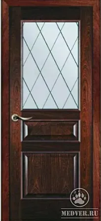 Межкомнатная дверь со стеклом 80