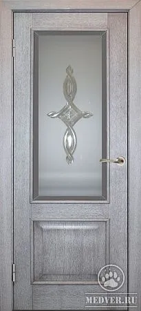 Межкомнатная дверь серая - 2