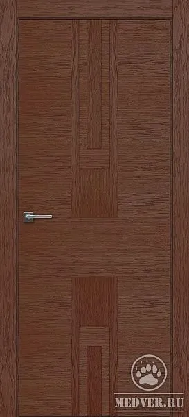 Дверь цвета дуб коньяк - 11