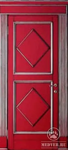 Красная входная дверь - 3